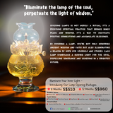 常明灯 - 坛上水晶油灯 Everlasting Light - Altar Lamp Offering